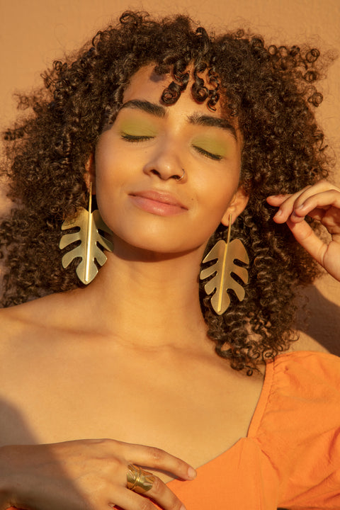 Philodendron Earring