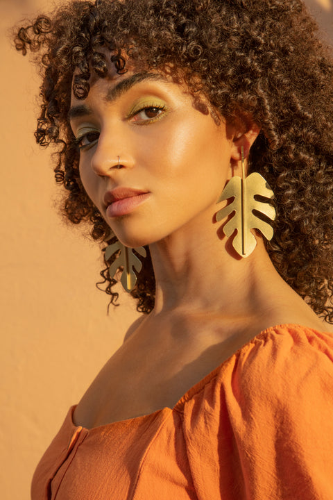 Philodendron Earring